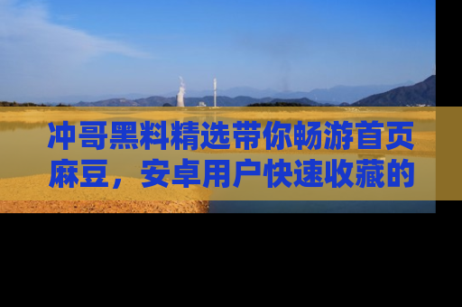 冲哥黑料精选带你畅游首页麻豆，安卓用户快速收藏的秘密武器！
