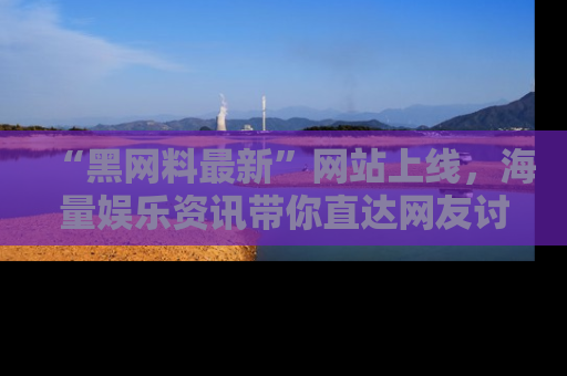 “黑网料最新”网站上线，海量娱乐资讯带你直达网友讨论的中心！