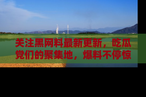关注黑网料最新更新，吃瓜党们的聚集地，爆料不停惊喜连连！