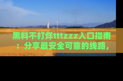 黑料不打烊tttzzz入口指南：分享最安全可靠的线路，轻松获取最新八卦！