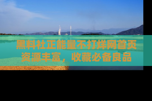 黑料社正能量不打烊网首页资源丰富，收藏必备良品
