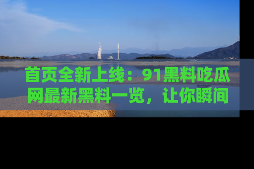 首页全新上线:91黑料吃瓜网最新黑料一览,让你瞬间掌握