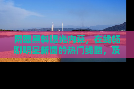 网曝黑料曝光内幕，在线畅聊明星新闻的热门线路，及时掌握最新消息！